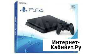 Консоль sony 4 slim в коробке с играми Омск - изображение 1