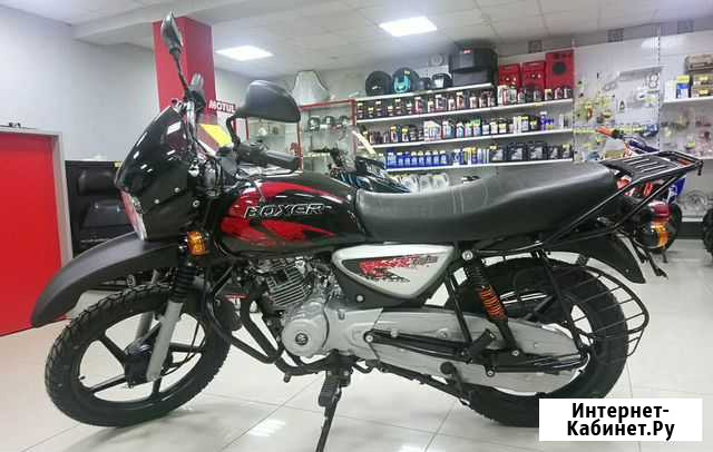 Мотоцикл Bajaj Boxer 125X 5-ти ступенчатая кпп Омск - изображение 1