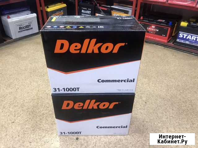 Продам Новые аккумуляторы delkor 31S-1000 винт Иркутск - изображение 1