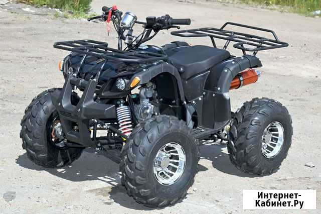 Квадроцикл Grizzly Pro 125 см3 «Черный». Рассрочка Хабаровск - изображение 1