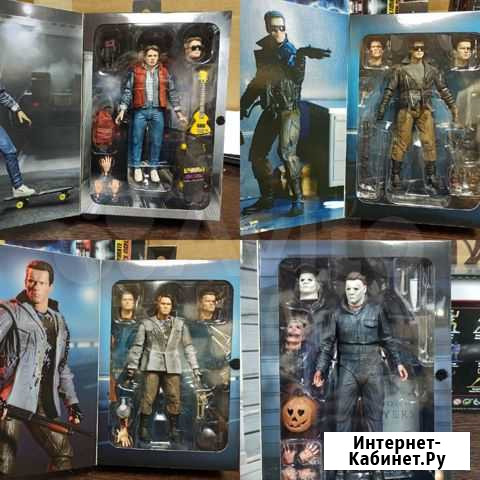 Фигурки Neca Marty McFly, Terminator T-800, Michae Пермь - изображение 1