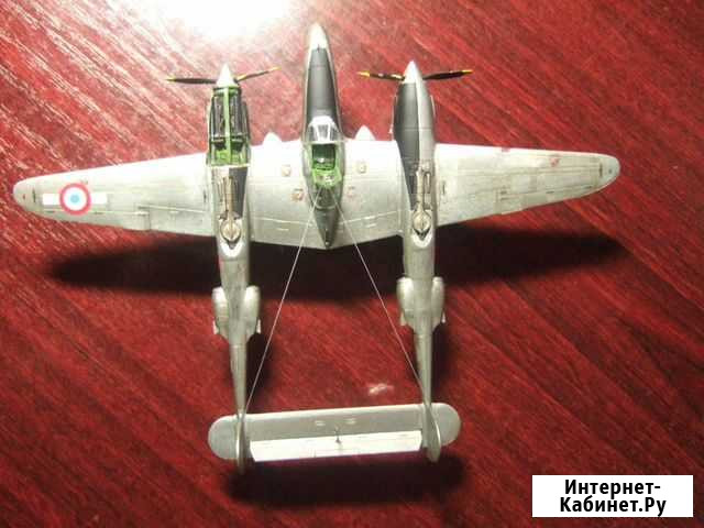 Модель самолета Экзюпери, F-5a (P-38J) Lighting 1 Новосибирск - изображение 1