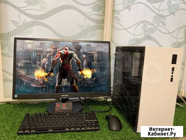 Игровой хит i3-10100f GTX1660-6gb ssd+hdd 16gb Воронеж - изображение 1