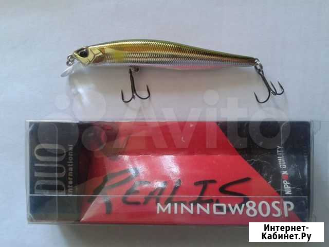 Воблер DUO Realis Minnow 80SP Иваново - изображение 1
