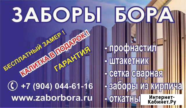 Заборы Бора Бор - изображение 1