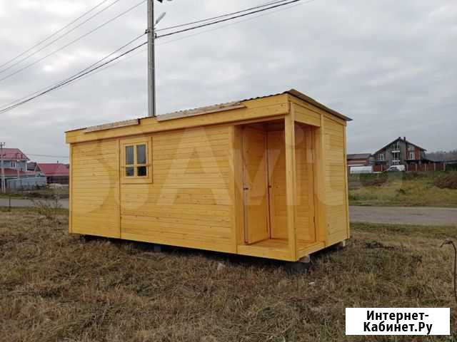 Бытовка 6м с хозблоком Киржач - изображение 1