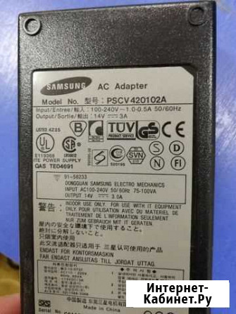 Блок питания 14v 3a Samsung Саранск - изображение 1