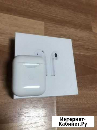 Беспроводные наушники apple airpods 2 оригинал Майкоп - изображение 1