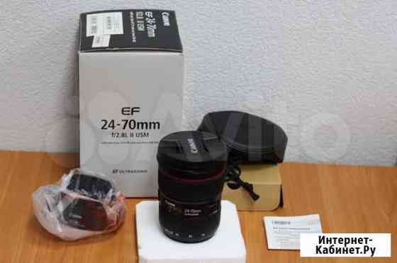 Canon EF 24-70mm f/2.8l II USM как новый/обмен Санкт-Петербург