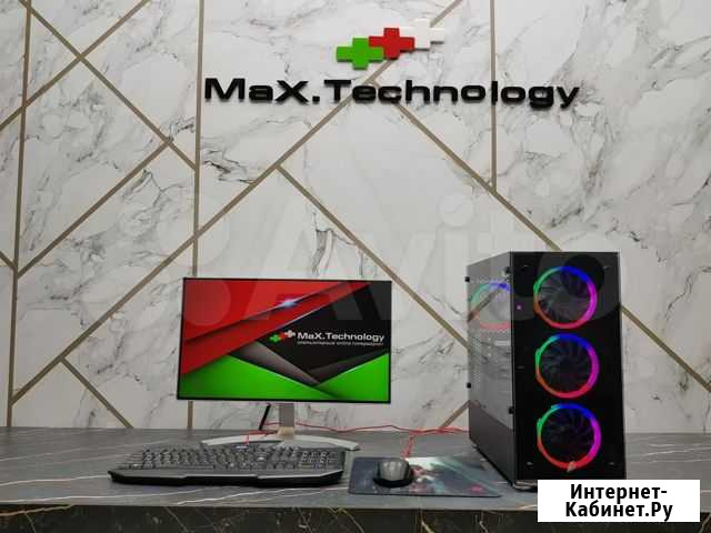 Игровой Ryzen 5 2600/8Gb/1Tb+240Gb SSD/RX580 4 GB Курск - изображение 1