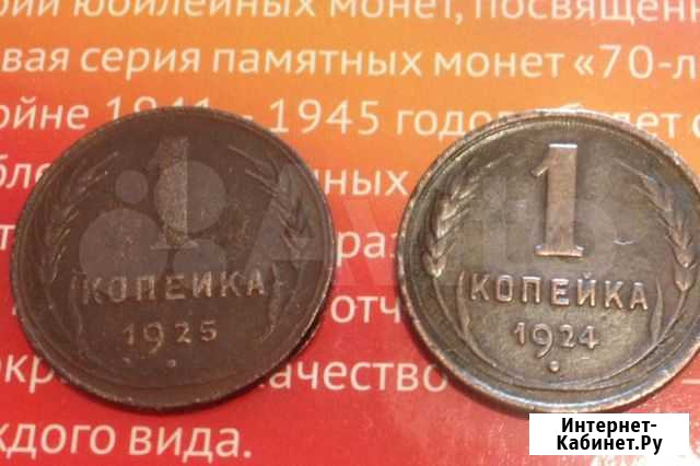 Копейки 1925г.-24г.СССР Челябинск - изображение 1