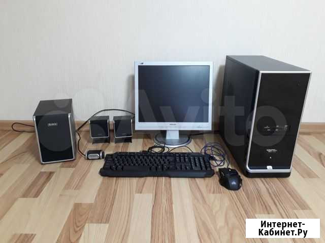Компьютер 4 ядр 4 гб 500 HDD GeForce 9800GT 512мб Кузнецк - изображение 1