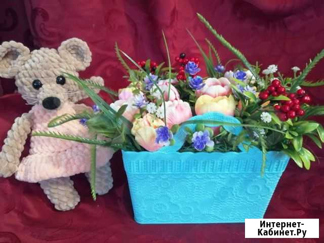 Букет мыльных цветов Красноярск - изображение 1
