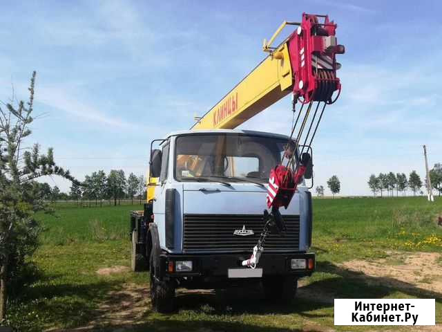 Услуги автокрана в Тосненском районе Любань - изображение 1
