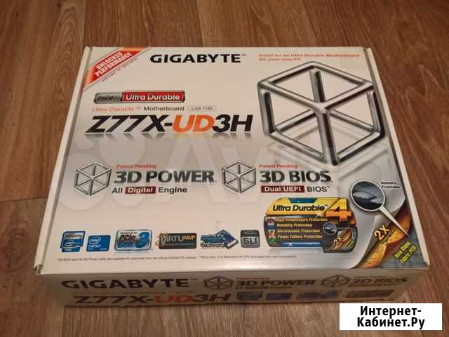 Материнская плата Gigabyte GA Z77X-UDH Нижний Новгород - изображение 1