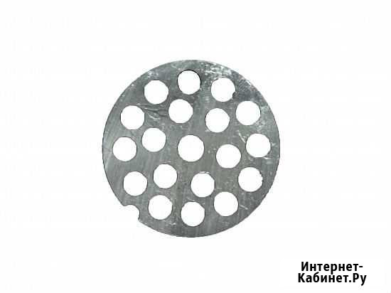 Решетка мясорубки Помощница 7,5mm 54mm d8mm h3 Чита - изображение 1