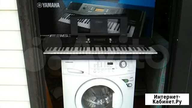 Синтезатор yamahapsr.E363, стиральная машинка sams Канск - изображение 1