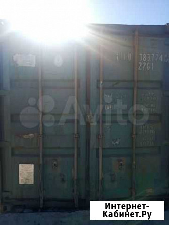 Контейнер 20 футов из Уфы №cclu3837245 Ижевск - изображение 1