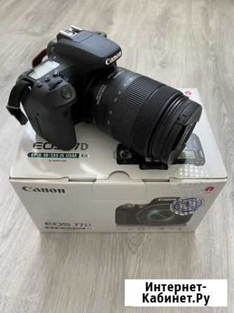 Зеркальный фотоаппарат Canon EOS 77D Нижний Новгород - изображение 1