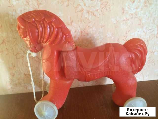 Лошадка каталка СССР Жигулевск - изображение 1