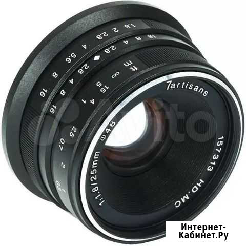 7Artisans 25mm f/1.8 Canon EF-M Москва - изображение 1