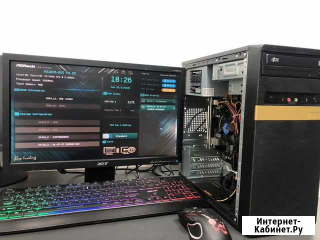 Системный блок новый intel core i5-9400/8ddr4/500s Волгоград - изображение 1