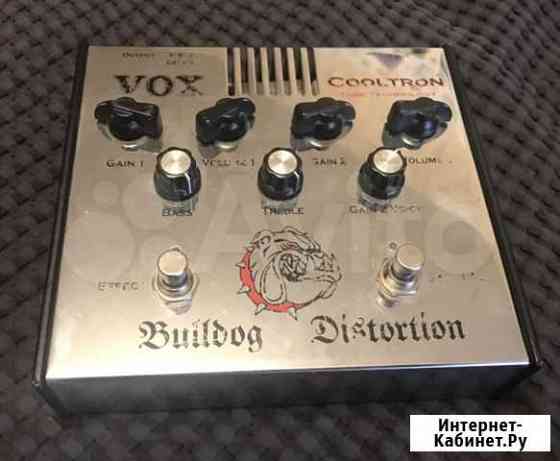 Гитарная педаль vox buldog distortion Воронеж