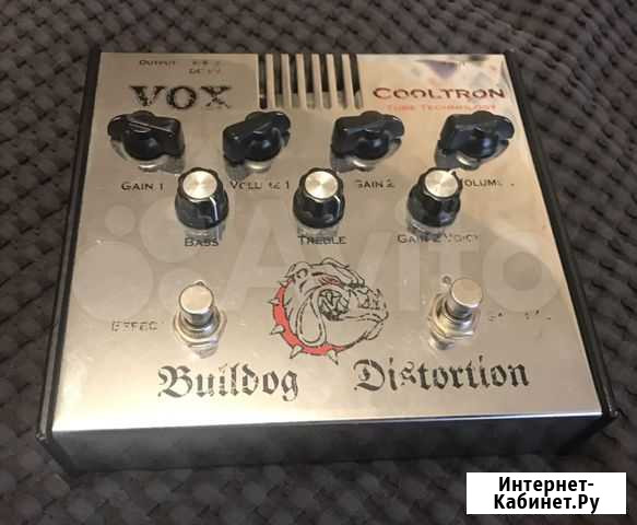 Гитарная педаль vox buldog distortion Воронеж - изображение 1