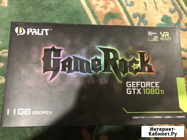 Geforce GTX 1080 TI Game Rock 11Gb Каспийск - изображение 1