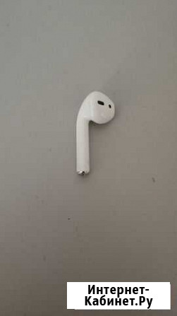 AirPods 1, наушник левый, оригинал (скупка) Москва - изображение 1