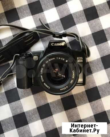 Пленочный фотоаппарат Canon EOS 3000 Москва - изображение 1