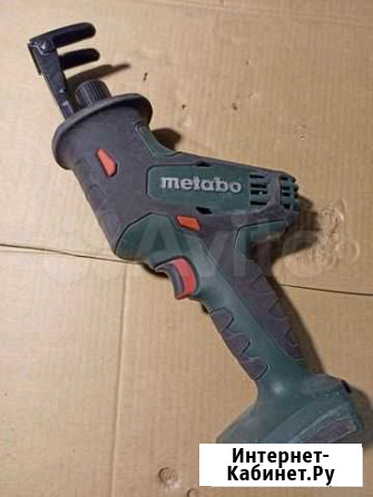 Пила сабельная Metabo SSE 18 LTX Compact Тушка Москва - изображение 1
