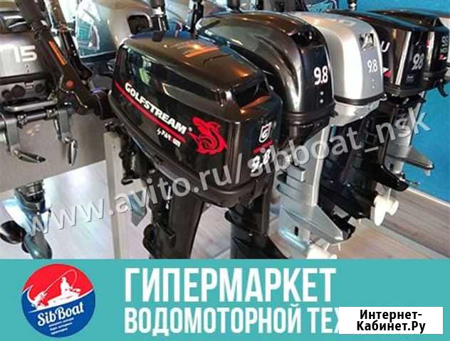 Лодочный мотор Golfstream (Parsun) T9.8BMS Новосибирск - изображение 1