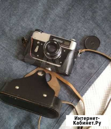 Плёночный фотоаппарат + кофр фэд 5в Омск - изображение 1