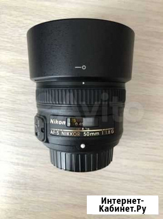 Объектив Nikon 50mm f/1.8G AF-S Nikkor Канск - изображение 1
