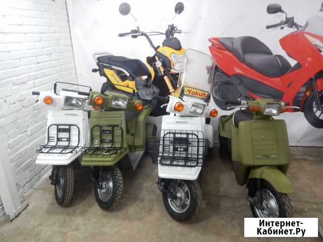Скутер Honda Gyro UP,комплектация милитари Москва - изображение 1