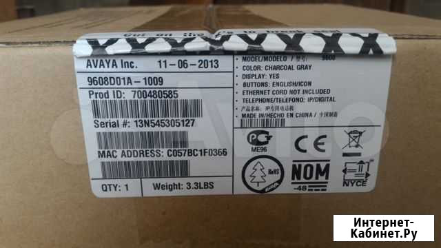 IP телефон Avaya 9608 Москва - изображение 1