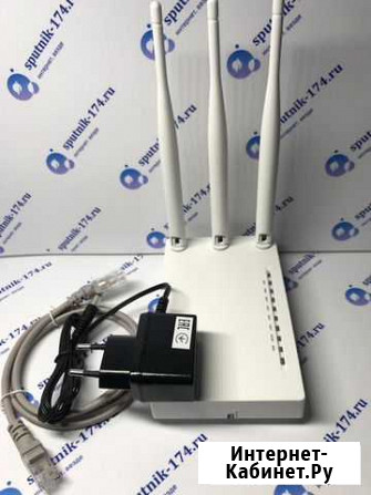 Роутер WiFi Turbo с мощными антеннами Челябинск - изображение 1