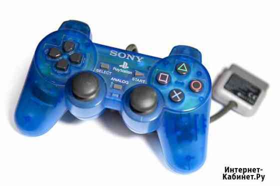 Джойстик PS 2 Controller Analog (синий) Курск