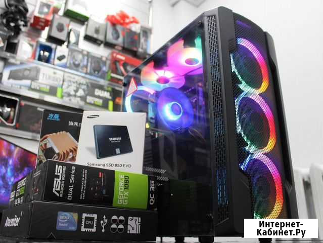 Компьютер Игровой 12 Ядер /32Gb /SSD Новосибирск - изображение 1