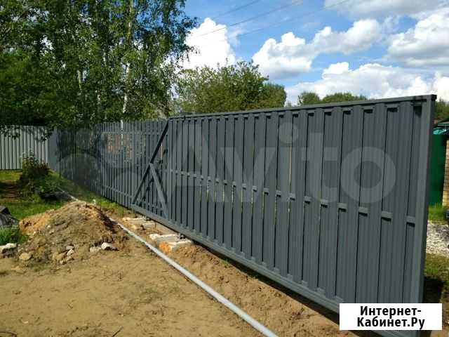 Откатные ворота в Твери от производителя Тверь - изображение 1