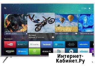 Телевизор 140 см Smart tv Android tv Калининград - изображение 1