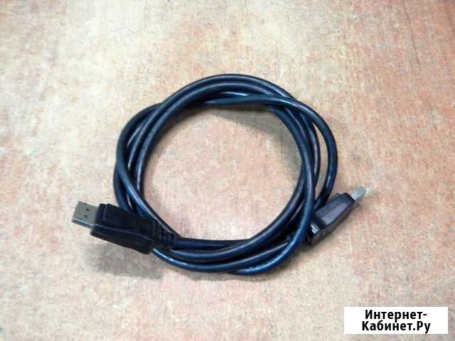 Кабель DisplayPort 1.8 м 20M/20M черный Тверь - изображение 1