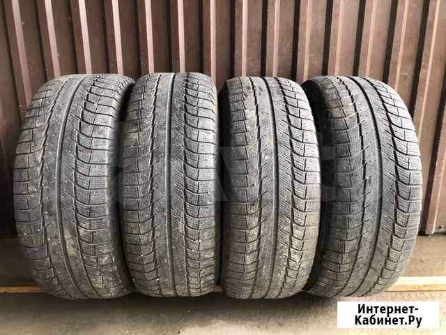 Зимние б/у шины R18 285 60 michelin Б/У Красноярск - изображение 1