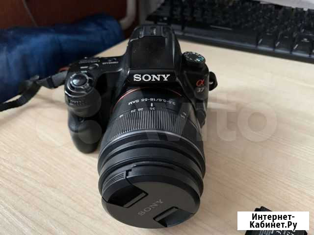 Зеркальный фотоаппарат Sony SLT - A37 Пермь - изображение 1