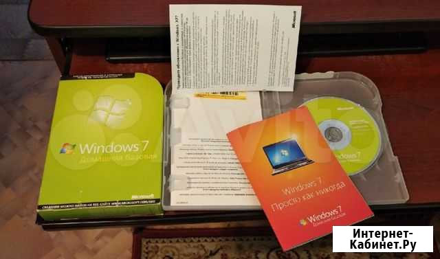 Microsoft Windows 7 Home Basic Rus BOX (F2C-01090) Красноярск - изображение 1
