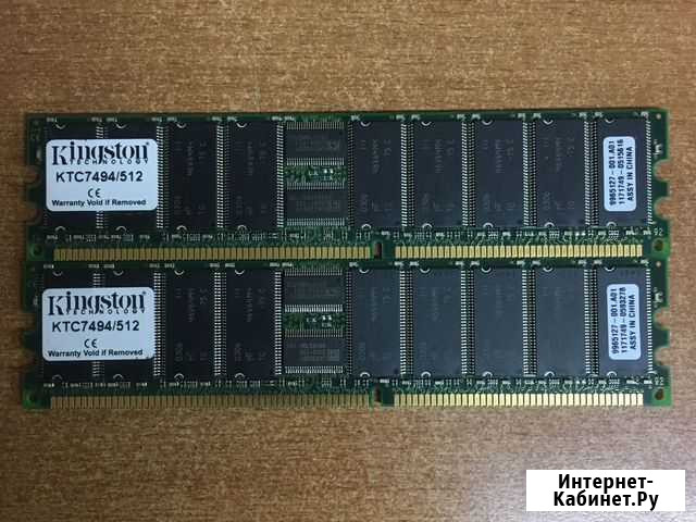 Оперативная память DDR1 Kingston KTC7494/512 Струнино - изображение 1