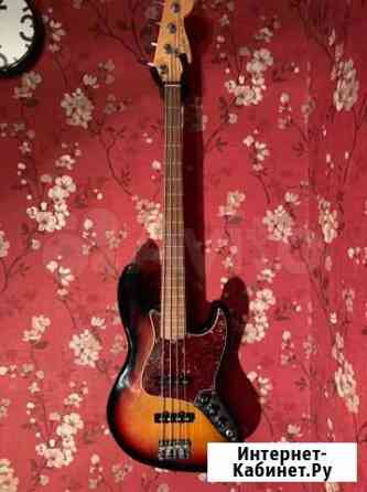 Fender American Standard Jazz Bass fretless Москва