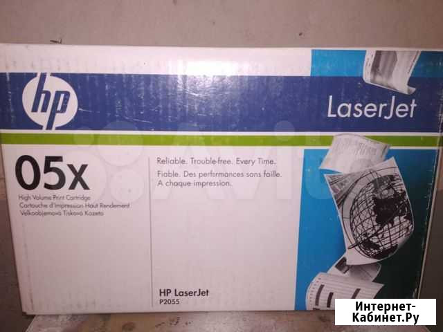 Картридж для принтера HP LaserJet CE505X оригинал Тольятти - изображение 1