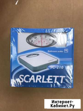 Весы напольные новые Scarlet SC-210 Екатеринбург - изображение 1